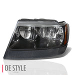 99-04 Jeep Grand Cherokee WJ OE Style Front Headlight Lamp Left CH2502121