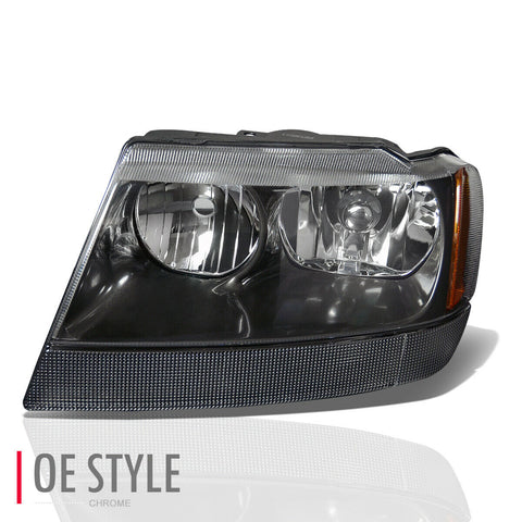 99-04 Jeep Grand Cherokee WJ OE Style Front Headlight Lamp Left CH2502121