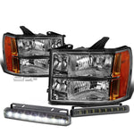 CHROME AMBER CORNER HEAD+BUMPER+SM