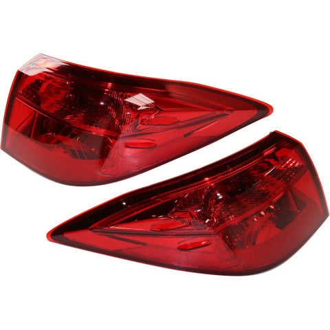 Tail Light For 2017-2018 Toyota Corolla Driver and Passenger Side Outer