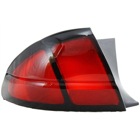 Halogen Tail Light For 1995-2001 Chevrolet Lumina Base/LS Left Red Lens