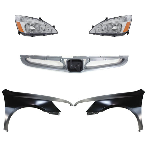 Headlight Driving Head light Headlamp  Driver & Passenger Side Sedan Left Right