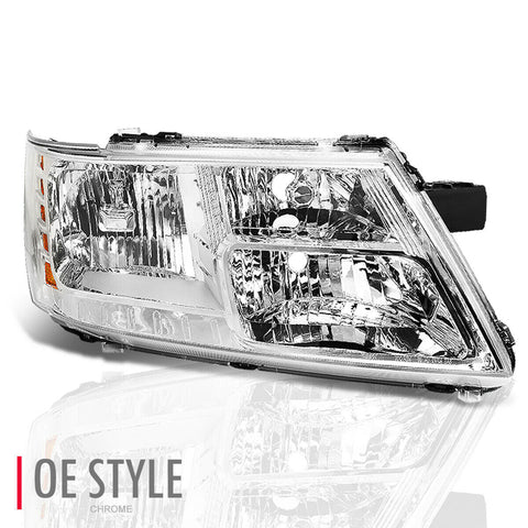 09-20 Dodge Journey CH2503222 RH Passenger Right Headlight Head Lamp Chrome