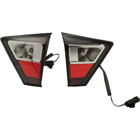 Tail Light Set For 2017-2019 Ford Escape Left Right Inner with bulb Halogen CAPA