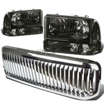 99+SUPERDUTY SMOKED HEADLIGHT+CLEA