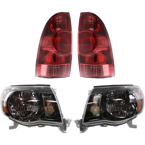Auto Light Kit For 2005-2008 Toyota Tacoma Left and Right Side For Sport Package