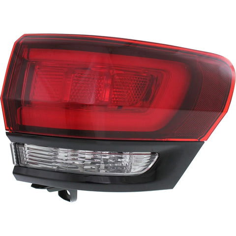 Tail Light For 14-15 Jeep Grand Cherokee Passenger Side Outer Body Mounted SRT