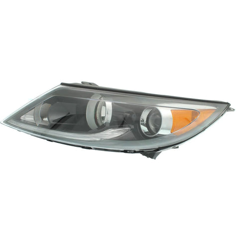 Headlight For 2013-2016 Kia Sportage Driver Side Halogen Clear Lens