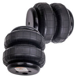 Pair Heavy Duty Truck Air Spring Bag Standard 2500 lb 1/2"npt Single Port