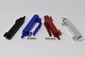 6 Port Vacuum Block Intake Manifold Kit Fuel Wastegate Turbo Boost NOS 1/8NPT US