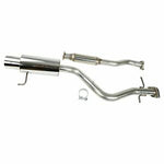 FOR ALTEZZA IS 300 2JZ XE10 STAINLESS CAT BACK EXHAUST PIPE MUFFLER 4"ROLLED TIP