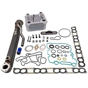 Head Gasket EGR Cooler Oil Cooler Kit for Ford 6.0L 03-07 Diesel