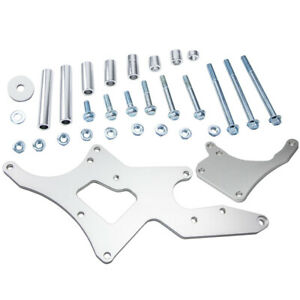 Engine Swap Alternator Serpentine Bracket Power Steering Bracket for Chevy LS