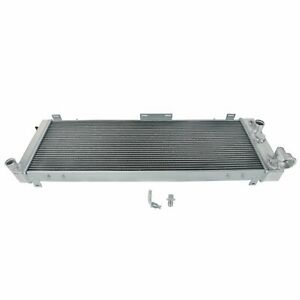 For 1991-2001 Jeep Cherokee Comanche 2.5L 4.0L I4 I6 Full Aluminum Radiator 3Row