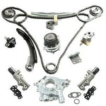 For Nissan Infiniti 3.5 Timing Chain Kit Water Oil Pump VVT Control Solenoid Set