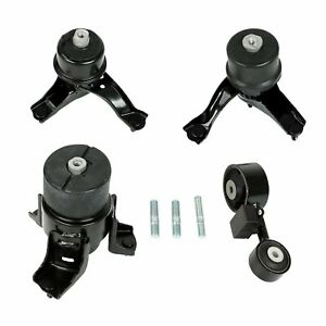 For 2002-2009 Toyota Camry 2.4L for Auto (4) Engine Motor & Trans Mount Set