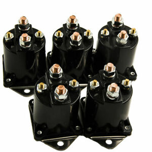 36 V Volt Solenoid 4 Terminal  5 Pcs FIT Club Car 8016 DS Golf Cart Part 1976-98