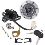 Ignition Switch Lock Fuel Gas Cap Key Set for Yamaha YZF R1 R6 01-12