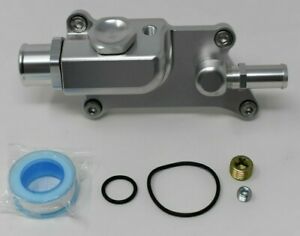 K Series Upper Coolant Housing W Straight Elbow Hose Fitting For K20Z3 K24 ¸