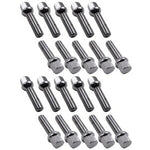 20pcs 14x1.5 Lug Bolts Nuts for Mercedes Benz ML350 S500 GLK350 S550 CL500 GL450