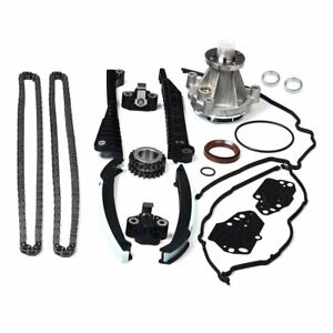 For 2004-2008 Ford Lincoln 5.4 3V Timing Chain Water Pump Kit+Cover Gasket