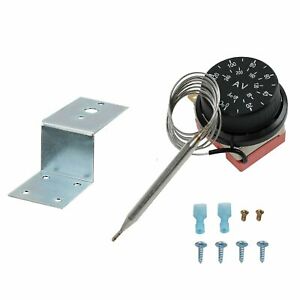 12V Electric Fan Thermostat Switch Radiator Temperature 3-Pin Control Probe Kit