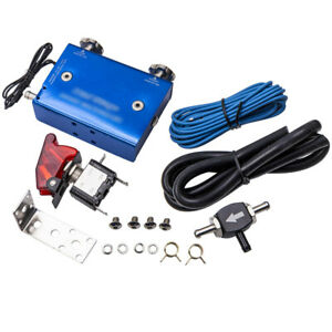 Dual Stage Electronic Turbo Boost Controller PSI Turbocharger w/ Switch Set