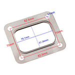 T4 4 Bolts Stainless Steel Turbo Turbocharger Turbine Inlet Gasket