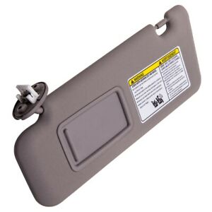 1X Left Driver Sun Visor for Toyota Highlander 2008 2009 2010 2011 2012 2013