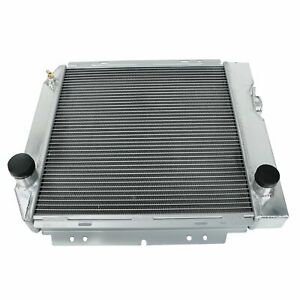 Full Aluminum Cooling Radiator 3 Row Fit Ford Mustang Falcon Mercury 1960-1966