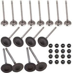 16 Intake Exhaust Valves for VW Golf GTI CC Beetle 06D109611L, 06D109601M