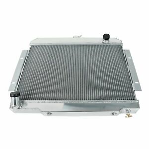 Full Aluminum Core Racing Cooling Radiator 3-Row For 1972-1986 Jeep CJ5/CJ6/CJ7
