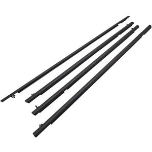 Car Weatherstrip Window Moulding Trim Seal Belt Fit Honda Civic 1 Set
