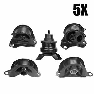 For 1997-2001 HONDA CRV 2.0L ENGINE MOTOR & TRANS MOUNT SET 5PCS For AUTO NEW