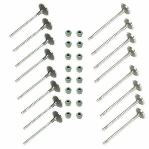 Engine Intake Valves & Exhaust Valves 16pc Kit Fits Audi VW 2.0T