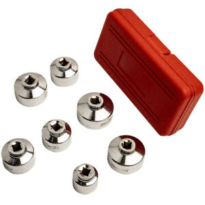 Oil Filter Cartridge Housing Cap Wrench Socket Paper Tool Kit 36mm 38mm for Ford