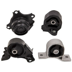 4pcs Motor Mount & Transmission Mount For Honda Civic 1.7L 01-05 for Auto Trans