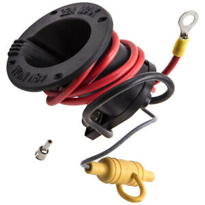 NEW 48V Charger Receptacle+ Fuse Kit Fits For Club Car DS Golf 101802101