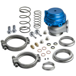 44mm Manifold V-Band MVR External Cooled Turbo Wastegate +Dump Pipe Ring+Spring