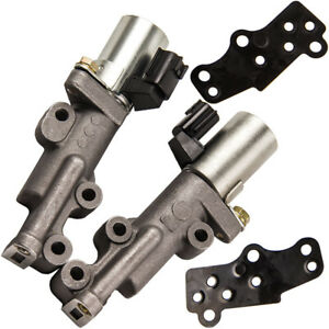 Variable Valve Timing VVT Control Solenoid Set For Nissan Infiniti 3.5L LH RH