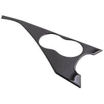 Front Lower Center Carbon Fiber Water Cup Holder Panel Cover for Infiniti Q50