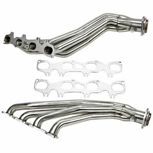 Stainless Long Headers Chrysler 300C For Dodge Charger Magnum Challenger 5.7L