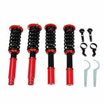 Red Coilovers Suspension Set Fit 04-08 Acura TSX/ 03-07 Honda Accord LX EX DX SE