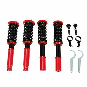 Red Coilovers Suspension Set Fit 04-08 Acura TSX/ 03-07 Honda Accord LX EX DX SE