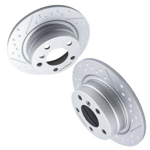 Pair Driver Passenger Rear Brake Rotors Dics for BMW 116i 218i 220i 1.5T