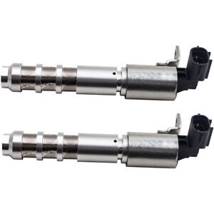 2Pcs VVT Engine Variable Timing Solenoid Pair For Cadillac Chevrolet V6 12615613