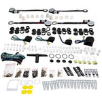 4 Door Electric Power Window Conversion Kit Roll Up Switches Fit Universal Use