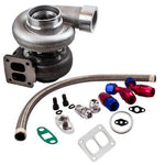 Universal GT45 GT45R Turbo Turboloader 600+ HP + Oil Return Line