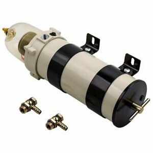 1000 Series Diesel Fuel Filter Water Separator Equivalent to 1000FH 180GPH NEW