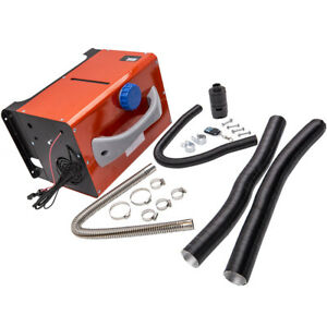 12V 8KW Diesel Air Heater with 4 Holes & LCD Display for Motorhome Van Boats
